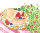 水彩で食べ物をお描きします あたたかな水彩イラストであなたの特別を彩りませんか？ イメージ7