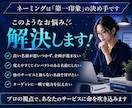 あなたの商品・サービス名を10案ご提案します ターゲットに刺さる、覚えやすくて被らないネーミングをお届け！ イメージ2