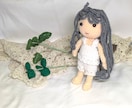 オーダーメイドデザイン着せ替え編みぐるみ製作します 制服からドレスまで！幅広くお受けします。 イメージ9