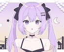 歌ってみた、サムネ、一枚絵等のイラスト描きます 商用無料！動画/配信/アイコン/グッズ/立ち絵 イメージ7
