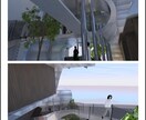 簡単な内観パースなど建築学生なので安く出来ます 建築の内観パースなど行います！建築学生なのでローコストです！ イメージ1