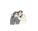 SNS/ブログ用ゆるふわイラストのアイコン作ります シンプルからお洒落、可愛いイラストまでなんでもご相談下さい。 イメージ1
