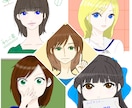 お顔、肩より上のアングルで描きます 一生懸命描いて、良いものをお届けできるよう頑張ります！ イメージ2