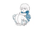 世界で1匹あなただけのゆる可愛いモンスター描きます ファンタジー世界の相棒のような心温まるイラストに仕上げます。 イメージ4