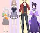 VTuber向け！Live2Dモデルを作ります イラスト制作・モデリングが難しそうという方向け！ イメージ4