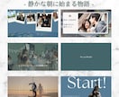 印象派風｜結婚式ムービーテンプレお渡しします シックで可愛い印象派絵画を用いた結婚式オープニングムービー イメージ3