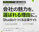 AIでは到達不可の領域。デザイン特化HP作成します Studioエキスパートが贈るStudio制作唯一Pro認定 イメージ10