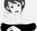 大人かわいいシンプルイラスト描きます シンプルで使いやすい大人かわいいイラスト描きます イメージ4