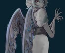 簡単なイラスト作成をします 簡単な1枚絵(バストアップ〜顔アップ)の制作 イメージ1