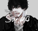 かっこいい男の子のSNSアイコン制作します 配信用や各種SNSのアイコンなどに！ イメージ7