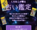 あなたの恋の行方を占います 【10～40代】のお悩みをお持ちの女性必見 イメージ1