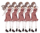 SNSアイコン・一枚絵イラスト制作します かわいく親しみやすい雰囲気に仕上げます イメージ10