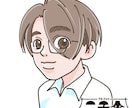似せつつシンプルに。使いやすい似顔絵描きます スピード対応！SNSからビジネス用途までご要望にお応えします イメージ5