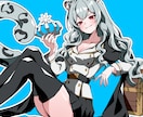商用利用OK！アニメ塗りイラスト作成します IRIAM用立ち絵も対応！動作確認込み！ イメージ1