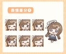 ゆるミニキャラ デフォルメ イラスト描きます ◎商用・似顔絵OK！SNSや配信活動！スタンプやグッズ化に！ イメージ7