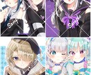 可愛くてあったかいイラストをお安く描きます 最短即日納品可能！ 歌い手、VTuberさんなどにおすすめ！ イメージ1