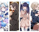 カップルイラスト（一枚絵、夢絵など）制作します カップルイラスト、一枚絵、夢絵など描かせて頂きます！ イメージ3