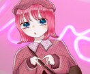 SNS用アイコンイラスト描きます 可愛い女の子メイン・真心込めて対応します！ イメージ4