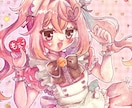 萌え絵イラスト制作します 平成萌え絵風の可愛らしいイラストを描きます♥ イメージ1