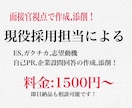 ES,志望動機,自己PR等を作成します 企業の目に留まる文章でエントリー通過を全力サポート！ イメージ1