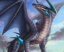 かっこいいドラゴンやモンスターを描きます 同人利用OK！A5サイズ印刷対応の解像度 イメージ3