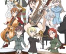 キャラクターを作成します 全身イラストから背景付きまで、あなた好みのキャラを作成します イメージ5