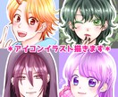 TwitterなどSNS用アイコンイラスト描きます 初回注文の方は初回価格2000円⭐︎ イメージ1