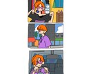 あなたの希望を他にない独特なイラストにします 似顔絵、キャラクター作成、ロゴなど様々なご要望にお答えします イメージ4