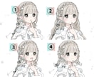 ふわふわポンポンリボン量産イラストをお描きします 基本で色変え、プラスオプションでさらにオリジナルも出せます イメージ3