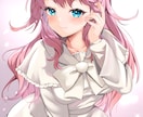 瞳の可愛い女の子のイラスト1枚絵を描きます キラキラな女の子のイラストやSDキャラなど イメージ4