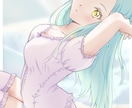 一枚絵・立ち絵イラスト描きます 商用利用可!アニメ塗りテイストでお描きします! イメージ5