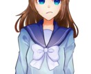 ソシャゲ塗り風キャライラスト＋喜怒哀楽表情描きます 腰から上のキャラ、老若男女＋獣描きます！全身と表情差分も可 イメージ3