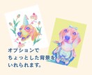 愛犬の似顔絵描きます 誕生日記念やオリジナルグッズ印刷で愛犬のイラストが欲しい方へ イメージ3