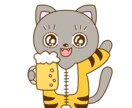 最短当日⭐︎イラスト（簡単な動きGIF)描きます 挿絵やSNSのアイコン、ウェディングボードやヘッダーに イメージ4