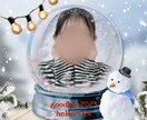 写真をかわいいSNSアイコンに加工します SNSで使いたくなるような可愛いアイコンに加工します♡ イメージ4