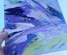 あなただけのオリジナルの抽象画アートを描きます 幻想的な世界観を映し出す、世界に一つだけ、あなただけのアート イメージ4