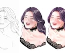 イラスト着彩サービス – 美しく彩ります 理想の色合いでイラストを仕上げます！ イメージ7
