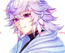 キラキラ感と透明感のあるイラストを提供します 立ち絵、夢絵、アイコンやSNS用のイラストなど！ イメージ7