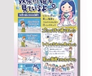 原稿あり向け！マンガ入り全面手書きチラシ作成します お堅いイメージを温かく！お好きなレイアウトに入れ替えます＾＾ イメージ5