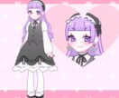 動画や配信で使えるゆるくてかわいいイラスト描きます キャラ紹介や配信画面にかわいいデフォルメキャラのイラストを！ イメージ2