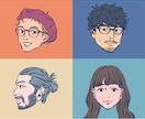 お写真からアメコミ風似顔絵イラストを制作します ハイクオリティなアイコンでビジネスにも好印象◎ イメージ1