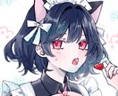 SNSに使用出来るアイコンをお描きします かわいい系のイラストお求めの方に！ イメージ2