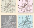 地図製作★分かりやすくオシャレな地図制作します チラシに、事務所移転通知に、お店や会場のご案内に イメージ2