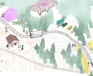アクソメイラストを3日で描きます 施設やオフィスのインテリア改装提案にぜひ！ イメージ1