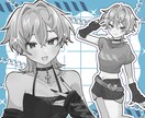 アイコン、グッズ用のイラストを制作いたします 可愛らしくポップなイラストを制作いたします♪ イメージ2