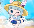 かわいいちびキャラアイコン作成します ゆるっとふんわりかわいいちびキャラアイコンの作成♪ イメージ6