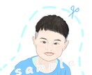 人情味あふれる和やかな似顔絵アイコンお作りします ✨期間限定でオプション料金を完全無料にします✨ イメージ2