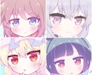 かわいい系オリジナルアイコン描きます SNS用オリジナルのアイコンが欲しい方！ イメージ1