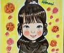 あたたかくて可愛い似顔絵【色紙納品】描きます 匿名配送なので安心に利用していただけます。 イメージ8