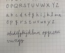 文字数関係なし！代筆致します 綺麗すぎない字でお書きします！英語でもOK イメージ2